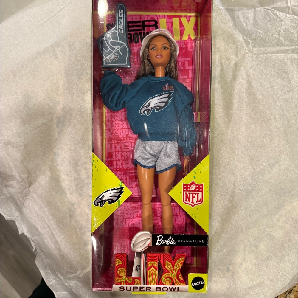 Barbie Super Bowl LIX Champions EAGLES 🦅